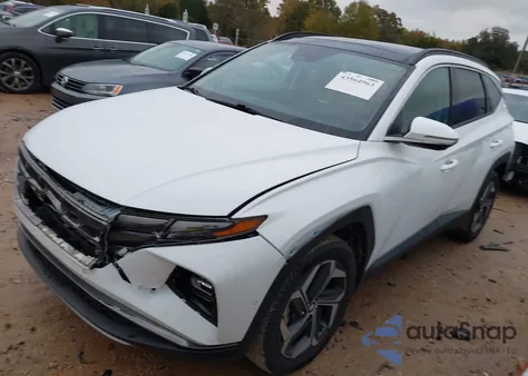 2022 Hyundai Tucson Limited z USA, uszkodzony, nr VIN 5NMJECAE5NH134947